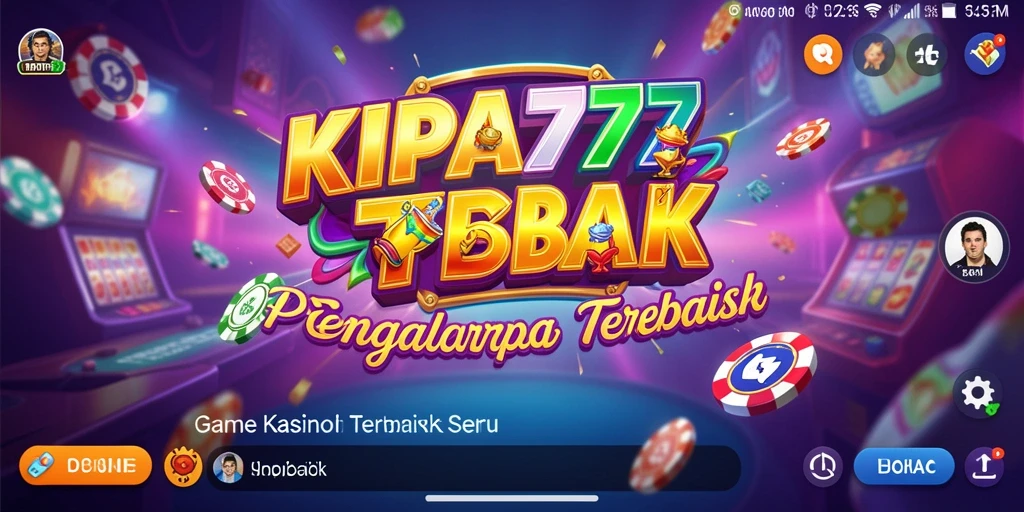 Tangkapan layar KIPAS777 menampilkan gameplay Kasino yang seru.