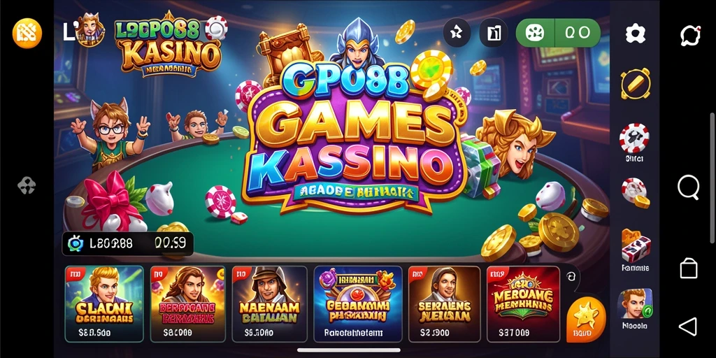 Tampilan gameplay LPO88 yang menarik dan menghibur.