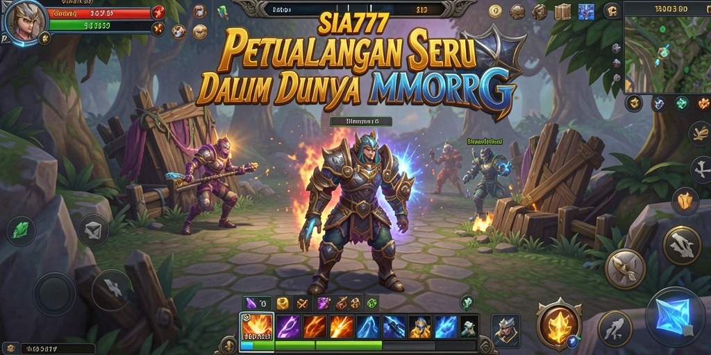 Tampilan gameplay SIA777 dengan petualangan seru dalam dunia MMORPG.