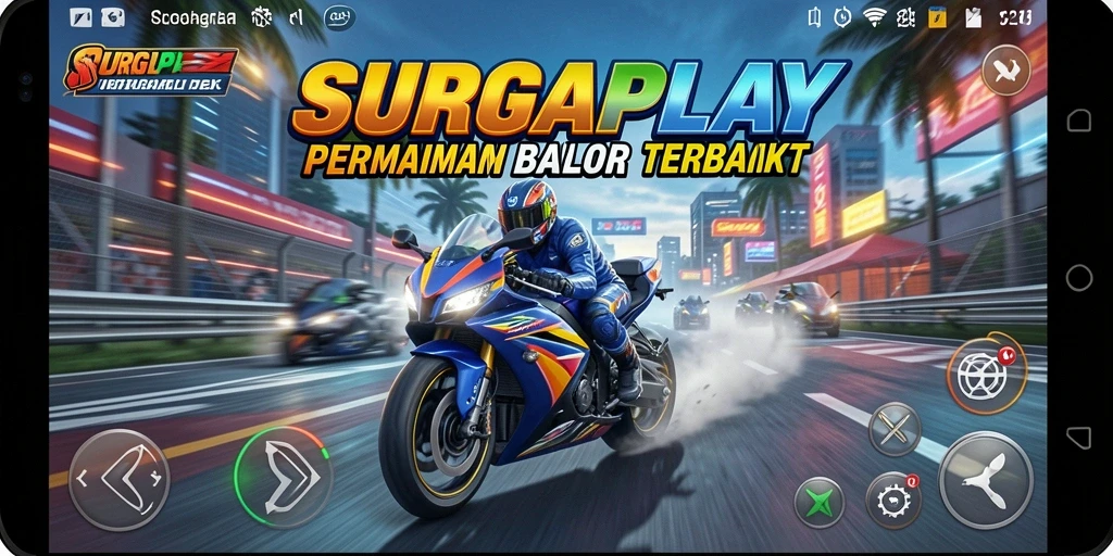 Tampilan gameplay seru dan mendebarkan di SURGAPLAY.