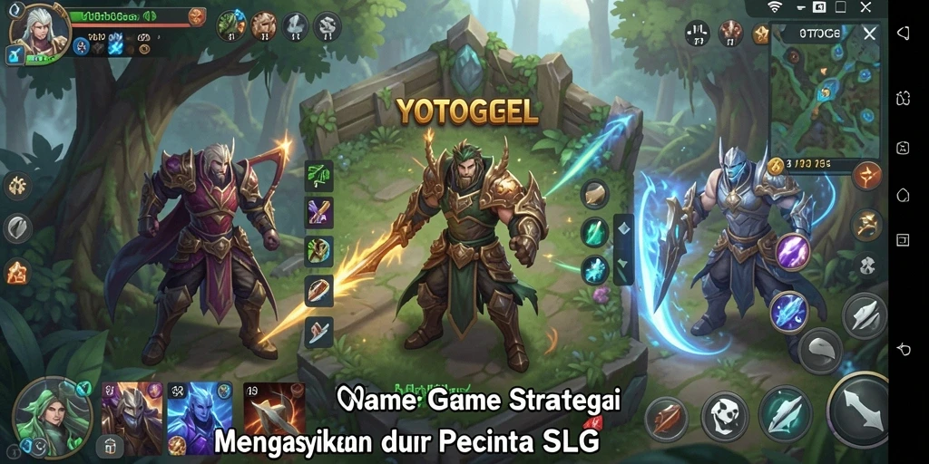 Tampilan seru dan menarik dari gameplay YOTOGEL.
